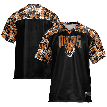 Gameday Greats Black Buffalo State Bengals Football Jersey - retro stitched football jersey for Gameday Greats fans