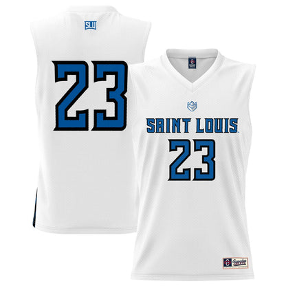 Gameday Greats 23 White Saint Louis Billikens Lightweight Basketball Jersey - retro stitched basketball jersey for Gameday Greats fans