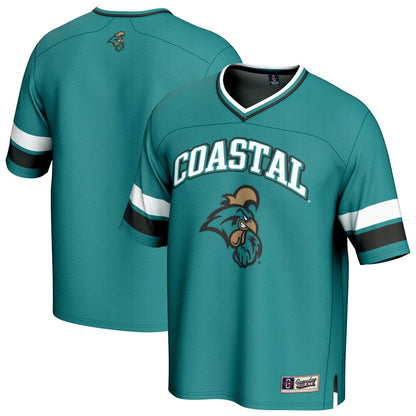 Gameday Greats Teal Coastal Carolina Chanticleers Football Jersey - retro stitched football jersey for Gameday Greats fans