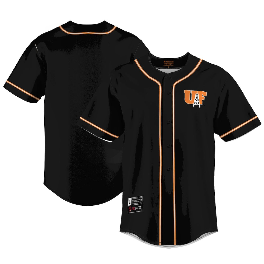 Gameday Greats Black Findlay Oilers Lightweight Baseball Jersey - retro stitched baseball jersey for Gameday Greats fans