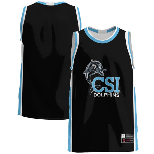 Gameday Greats Light Blue Cuny College Of Staten Island Lightweight Basketball Jersey - retro stitched basketball jersey for Gameday Greats fans
