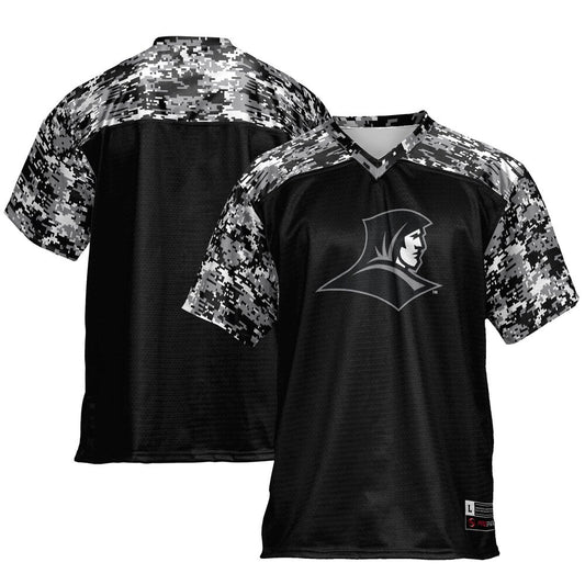 Gameday Greats Black Providence Friars Camo Football Jersey - retro stitched football jersey for Gameday Greats fans