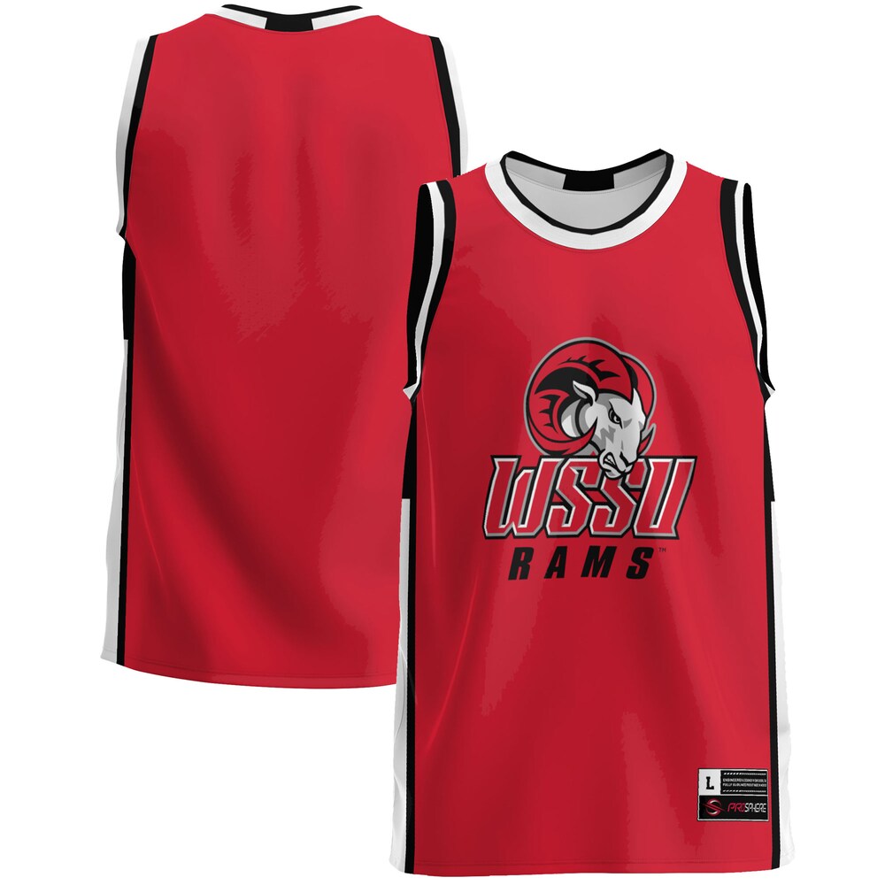 Gameday Greats Red Winston Salem State Rams Lightweight Basketball Jersey - retro stitched basketball jersey for Gameday Greats fans