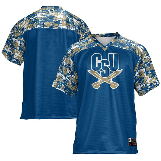 Gameday Greats Blue Charleston Southern Buccaneers Football Jersey - retro stitched football jersey for Gameday Greats fans