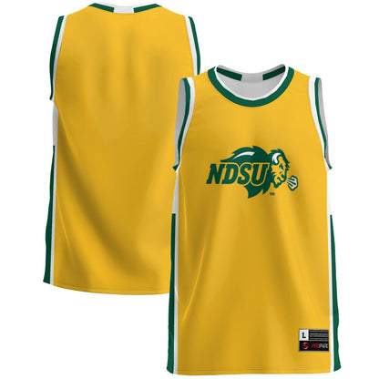 Gameday Greats Green Ndsu Bison Lightweight Basketball Jersey - retro stitched basketball jersey for Gameday Greats fans