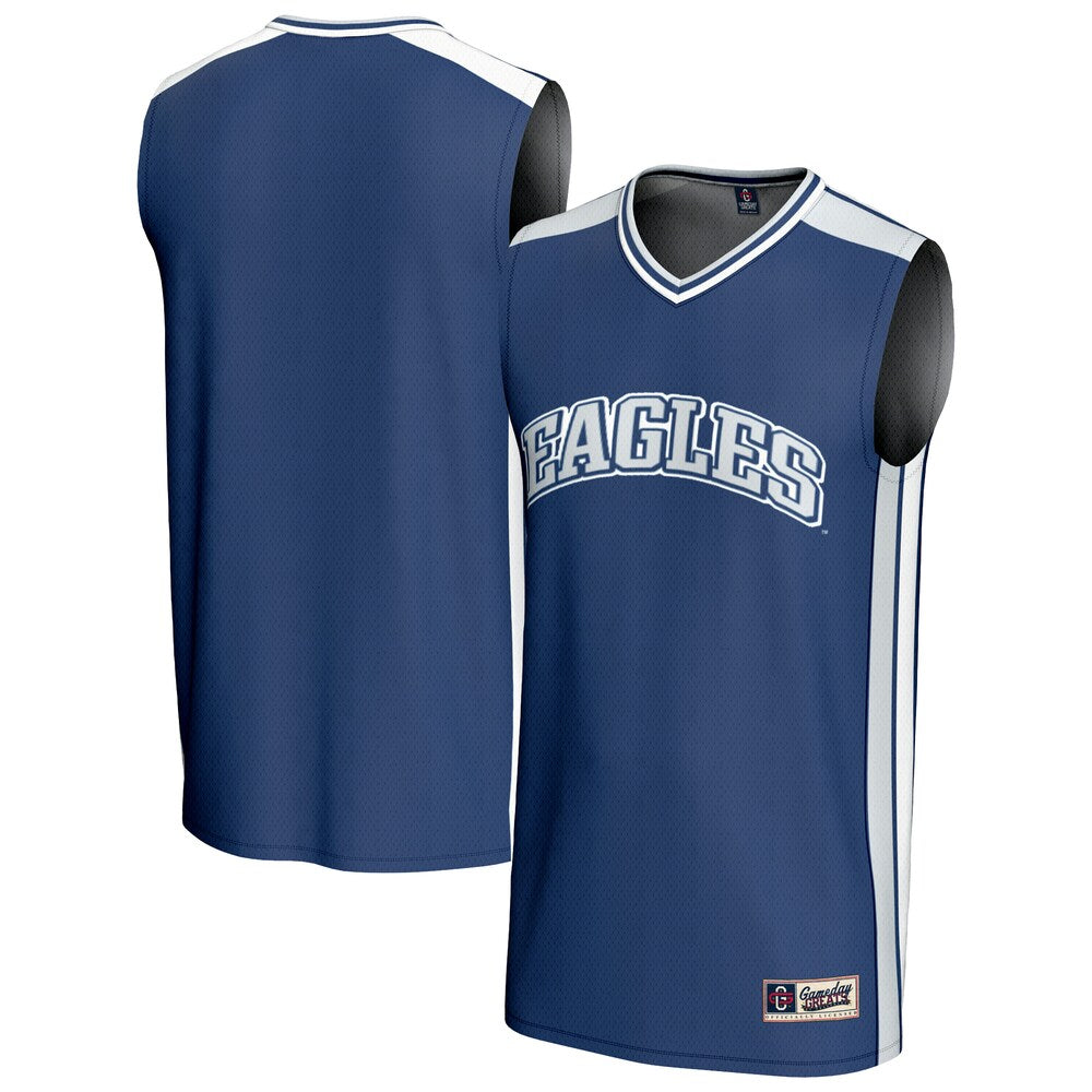 Gameday Greats Blue Emory Eagles Basketball Jersey - retro stitched basketball jersey for Gameday Greats fans