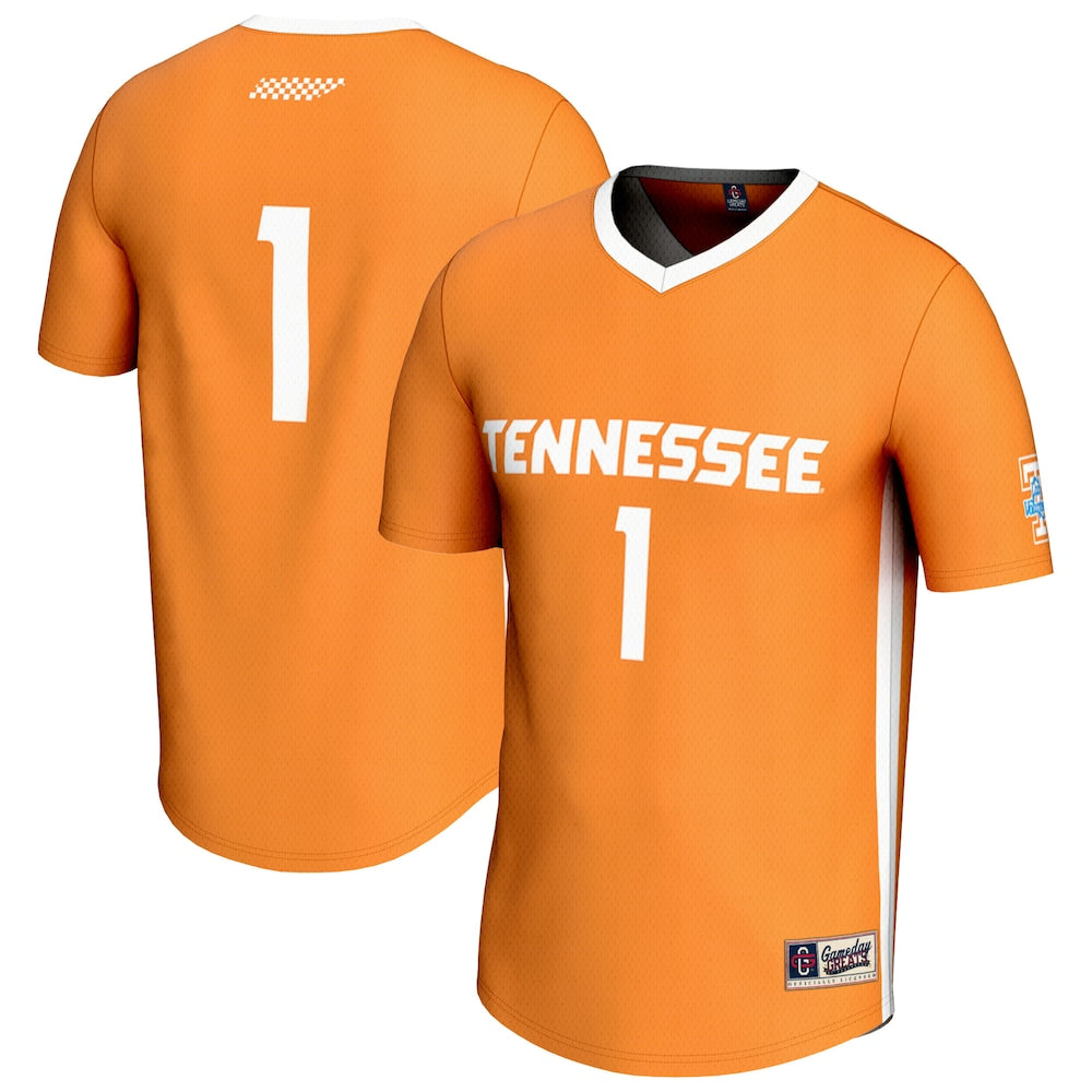 Unisexgameday Greats Orange Tennessee Volunteers Soccer Fashion Jersey - retro stitched jersey jersey for Unisexgameday Greats fans