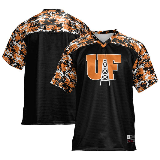 Gameday Greats Black Findlay Oilers Camo Football Jersey - retro stitched football jersey for Gameday Greats fans