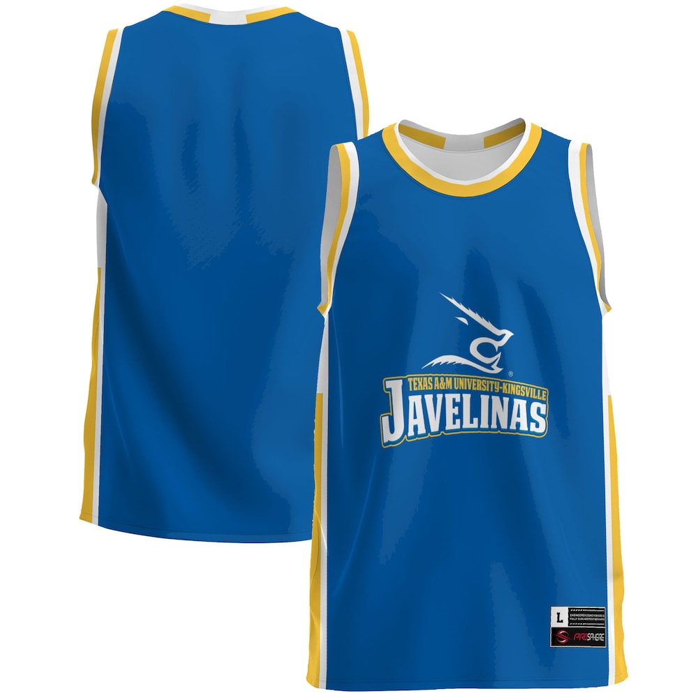 Gameday Greats Blue Texas Am Kingsville Javelinas Lightweight Basketball Jersey - retro stitched basketball jersey for Gameday Greats fans