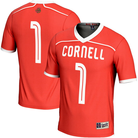 Gameday Greats 1 Red Cornell Big Red Lightweight Lacrosse Jersey - retro stitched jersey jersey for Gameday Greats fans
