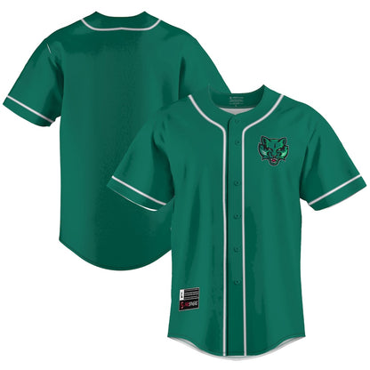 Gameday Greats Green Binghamton Bearcats Lightweight Baseball Jersey - retro stitched baseball jersey for Gameday Greats fans