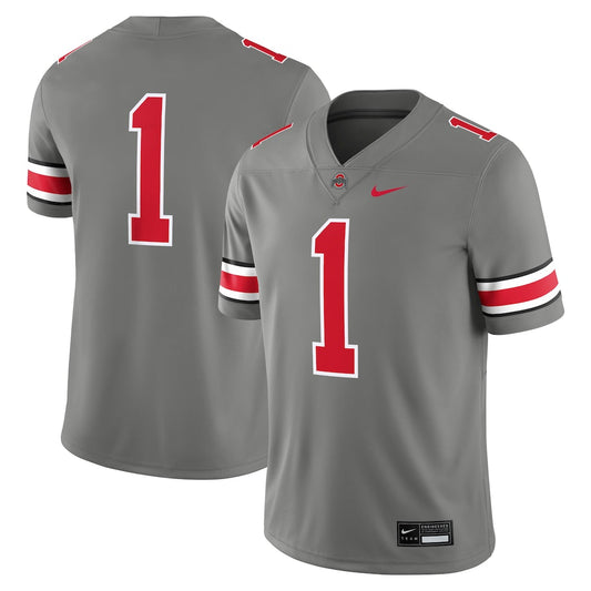 1 Steel Ohio State Buckeyes Alternate Game Jersey - retro stitched jersey jersey for 1 Steel fans