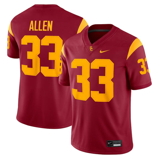 Marcus Allen Cardinal Usc Trojans Alumni Game Jersey - retro stitched jersey jersey for Marcus Allen fans