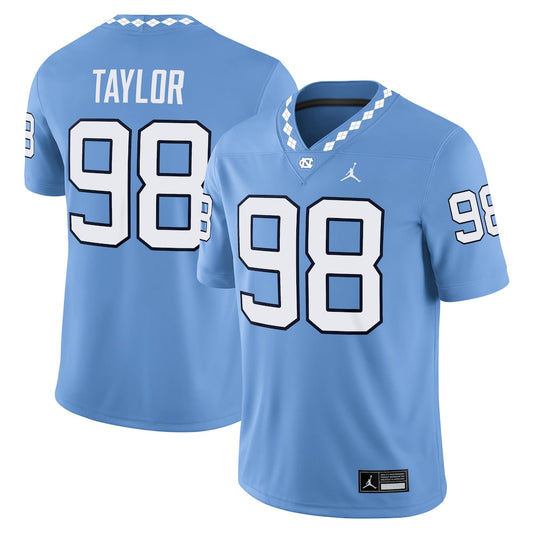 Jordan Brand Lawrence Taylor Carolina Blue North Carolina Tar Heels Alumni Home Game Jersey - retro stitched jersey jersey for Jordan Brand fans
