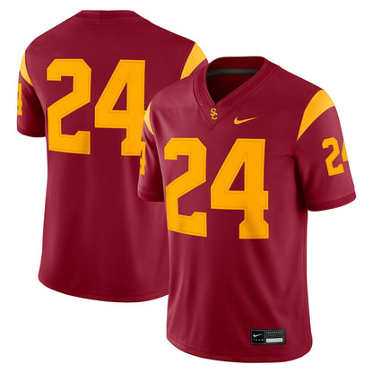 24 Cardinal Usc Trojans Game Jersey - retro stitched jersey jersey for 24 Cardinal fans