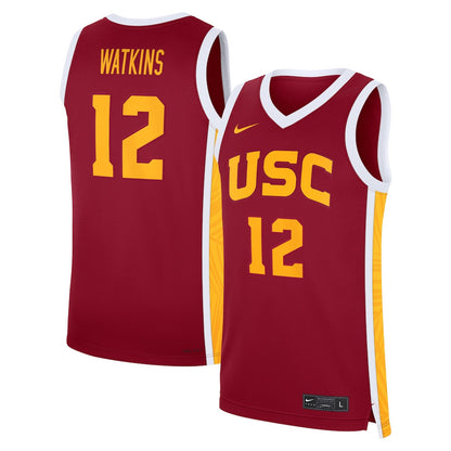 Juju Watkins Cardinal Usc Trojans Road Replica Basketball Jersey - retro stitched basketball jersey for Juju Watkins fans