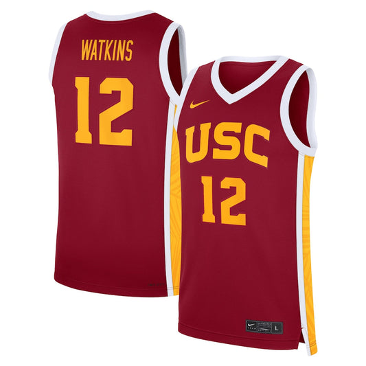 Juju Watkins Cardinal Usc Trojans Road Replica Basketball Jersey - retro stitched basketball jersey for Juju Watkins fans