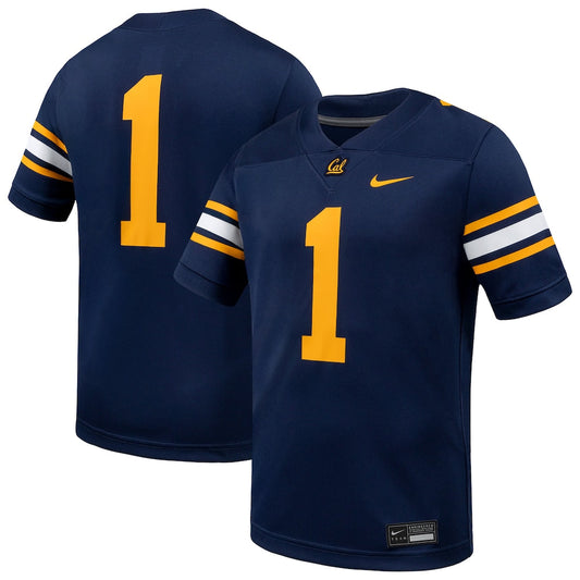 1 Navy Cal Bears Untouchable Replica Game Jersey - retro stitched jersey jersey for 1 Navy fans