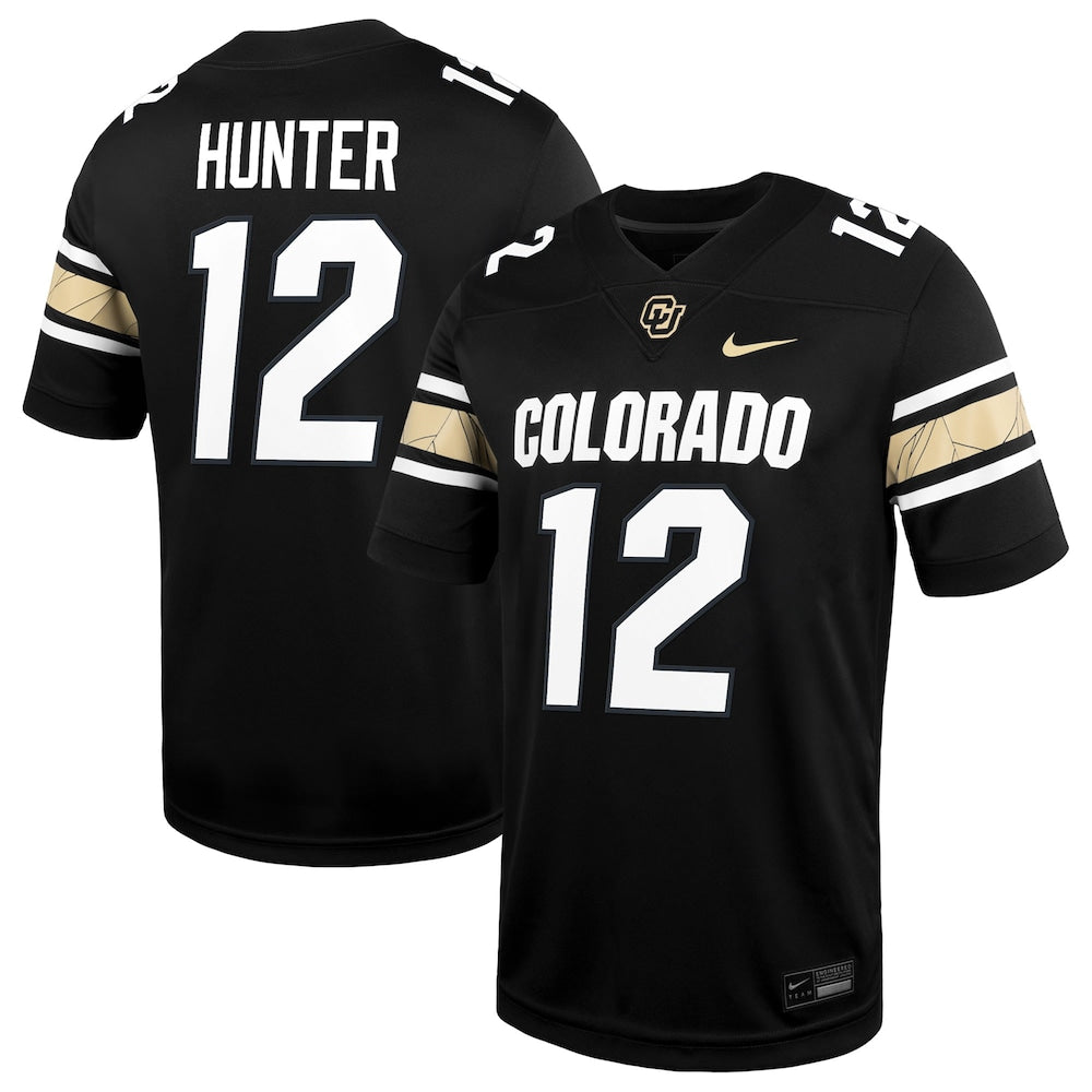 Travis Hunter Black Colorado Buffaloes Alternate Alumni Game Jersey - retro stitched jersey jersey for Travis Hunter fans