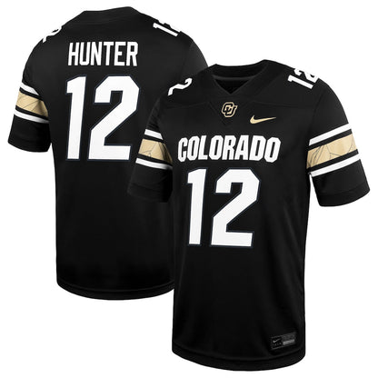 Travis Hunter Black Colorado Buffaloes Alternate Alumni Game Jersey - retro stitched jersey jersey for Travis Hunter fans