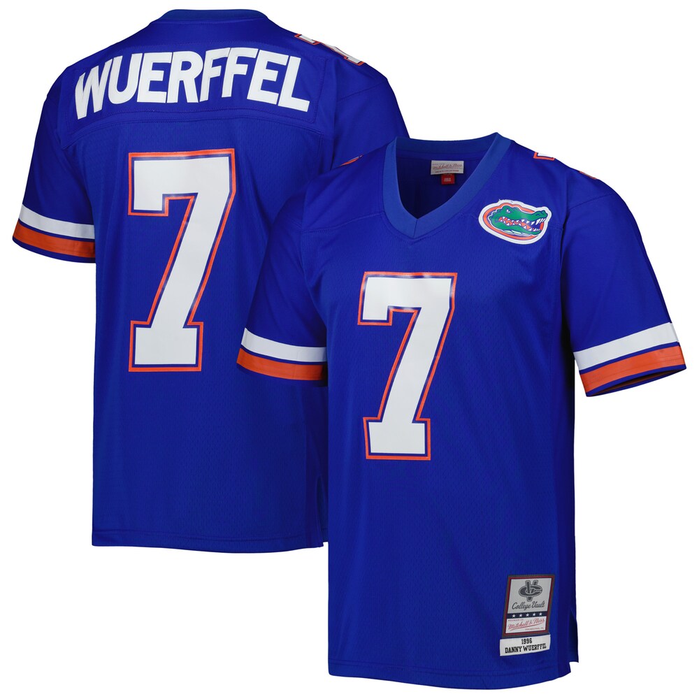 Danny Wuerffel Royal Florida Gators 1996 Legacy Jersey - retro stitched jersey jersey for Danny Wuerffel fans