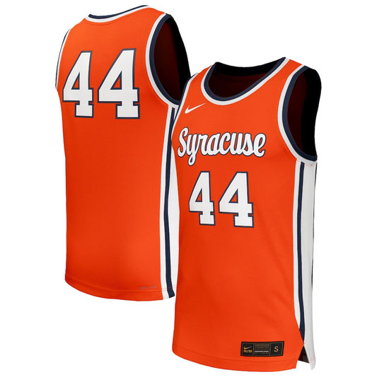 44 Orange Syracuse Orange Replica Basketball Jersey - retro stitched basketball jersey for 44 Orange fans