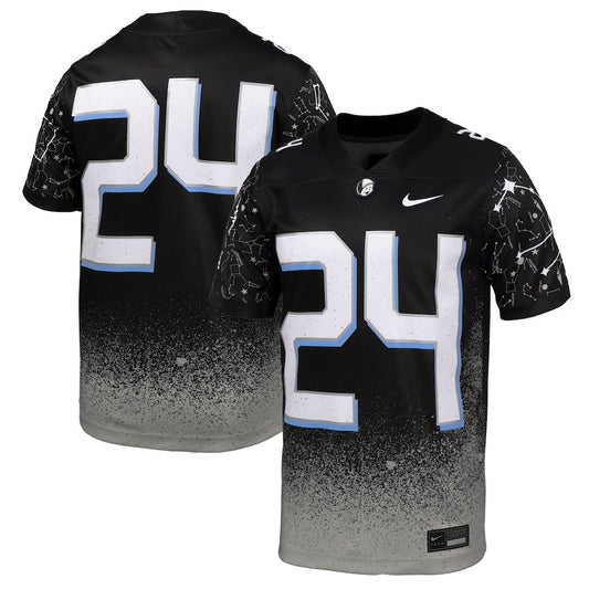24 Black Ucf Knights 2024 Space Game Alternate Game Jersey - retro stitched jersey jersey for 24 Black fans