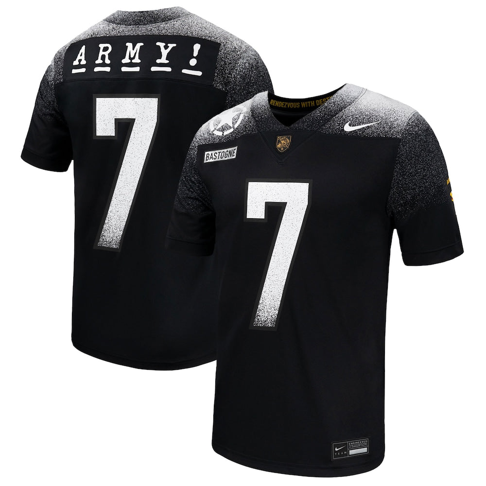 Black Army Black Knights 2024 Rivalry Collection Alternate Untouchable Football Jersey - retro stitched football jersey for Black Army fans