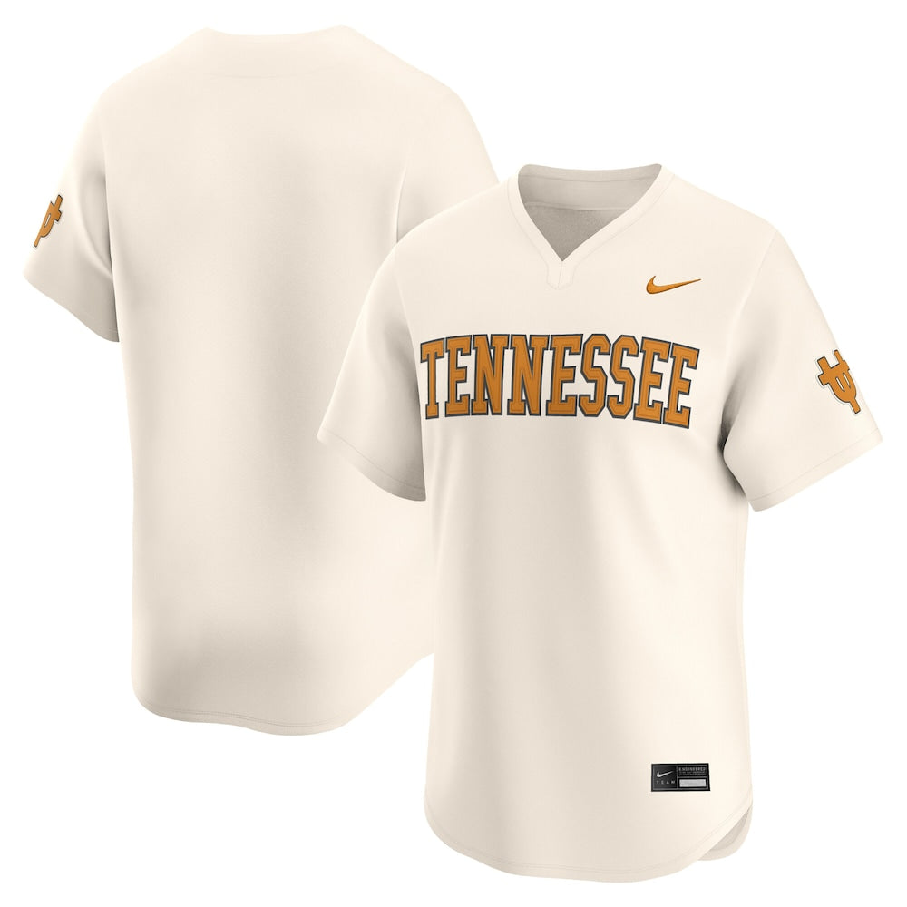 Natural Tennessee Volunteers College Baseball Limited Jersey - retro stitched baseball jersey for Natural Tennessee fans