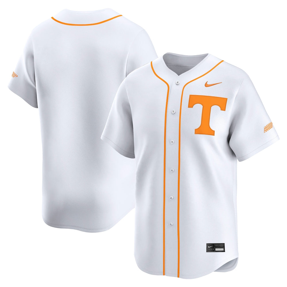 White Tennessee Volunteers College Baseball Limited Jersey - retro stitched baseball jersey for White Tennessee fans