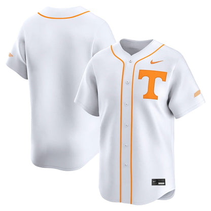 White Tennessee Volunteers College Baseball Limited Jersey - retro stitched baseball jersey for White Tennessee fans