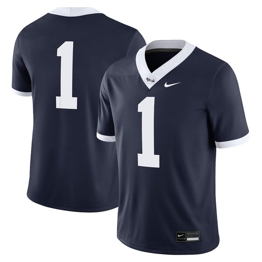 1 Navy Penn State Nittany Lions Generations Of Greatness Jersey - retro stitched jersey jersey for 1 Navy fans