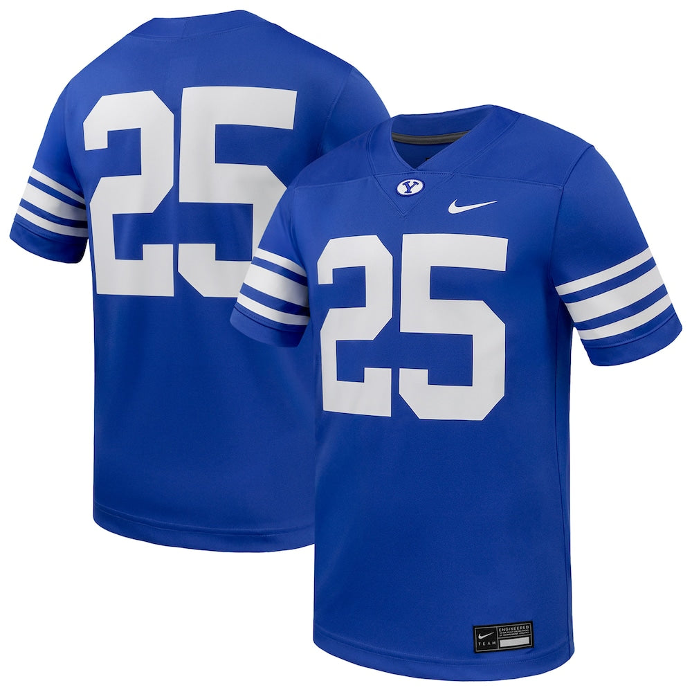 25 Royal Byu Cougars Untouchable Replica Game Jersey - retro stitched jersey jersey for 25 Royal fans