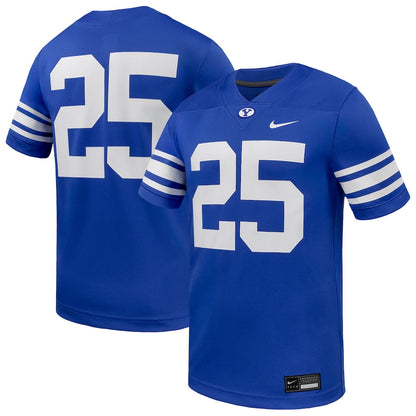25 Royal Byu Cougars Untouchable Replica Game Jersey - retro stitched jersey jersey for 25 Royal fans
