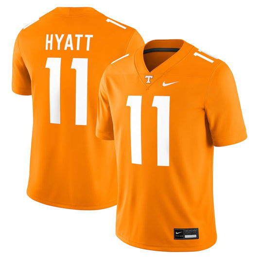 Jalin Hyatt Tennessee Orange Tennessee Volunteers Player Game Jersey - retro stitched jersey jersey for Jalin Hyatt fans