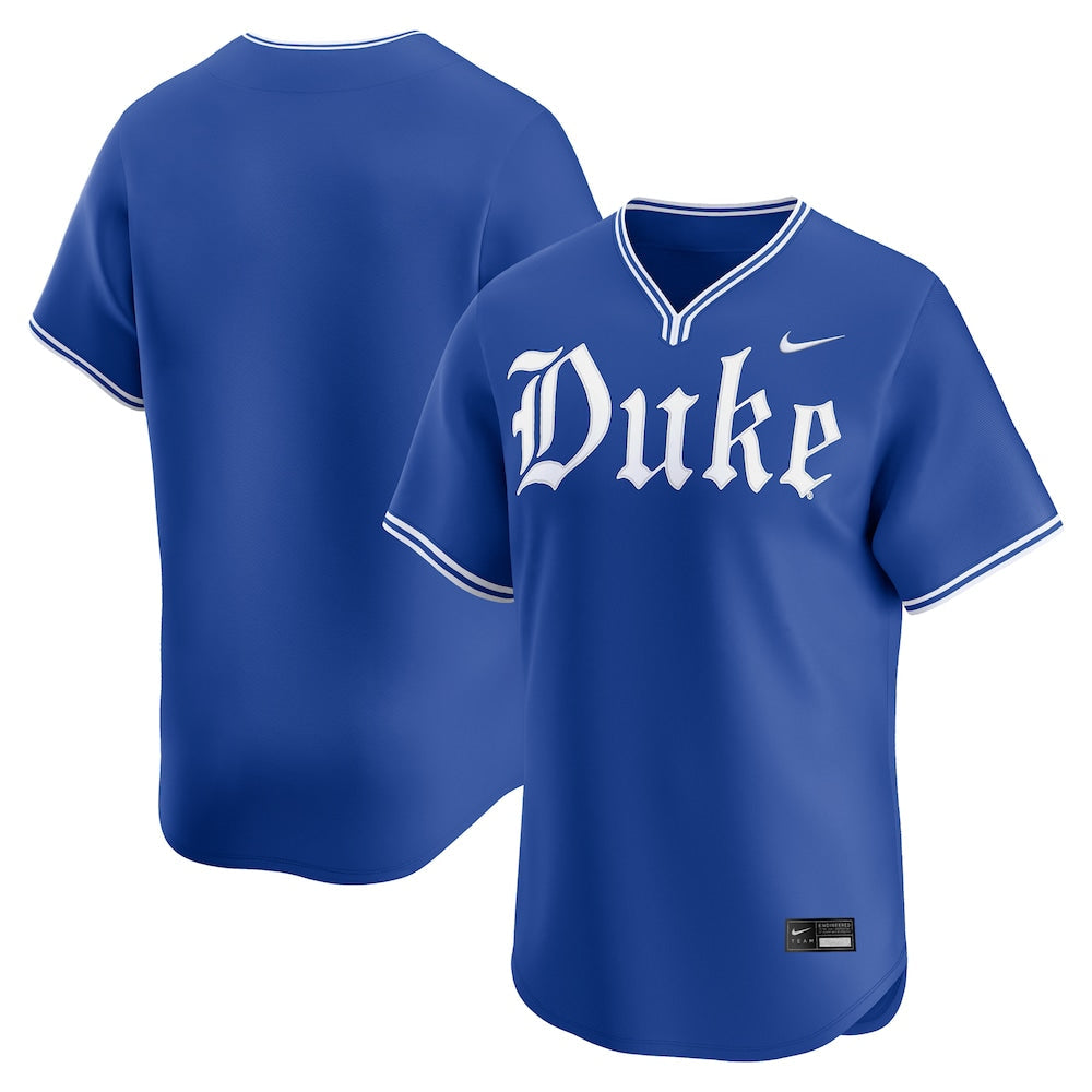 Royal Duke Blue Devils College Baseball Limited Jersey - retro stitched baseball jersey for Royal Duke fans