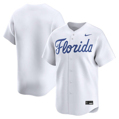 White Florida Gators College Baseball Limited Jersey - retro stitched baseball jersey for White Florida fans