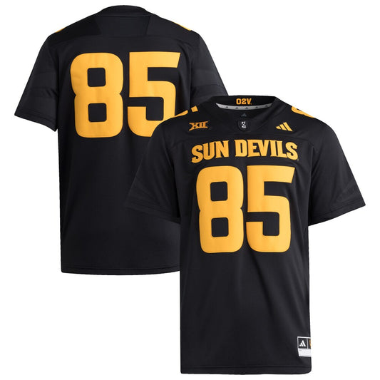 85 Black Arizona State Sun Devils Premier Jersey - retro stitched jersey jersey for 85 Black fans