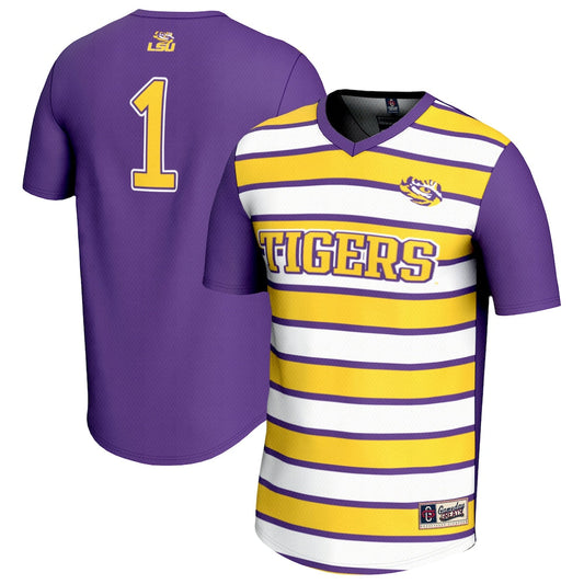 Lightweight Soccer Fashion Jersey Gameday Greats Purple 1 Lsu Tigers - retro stitched jersey jersey for Lightweight Soccer fans