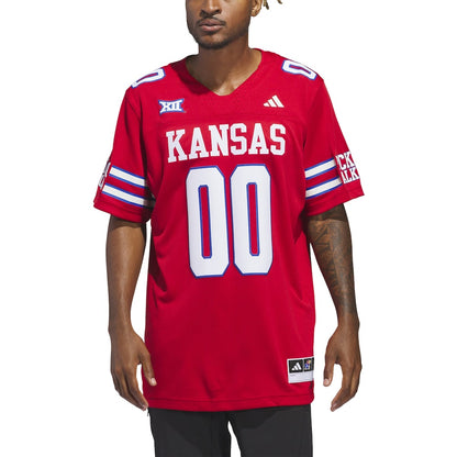 #00 Red KANS Alternate Premier Jersey rtj college 589