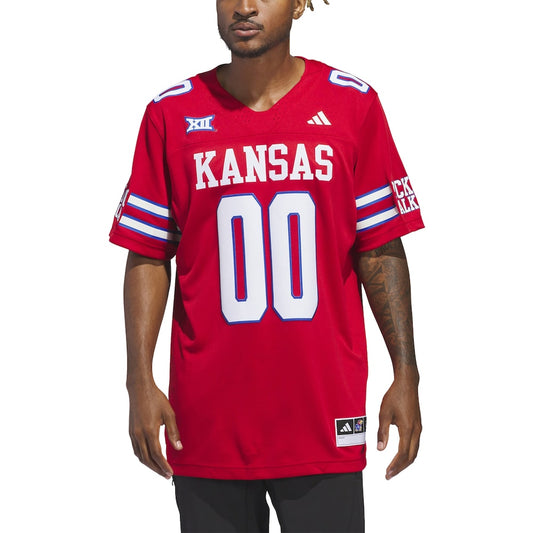 #00 Red KANS Alternate Premier Jersey rtj college 589