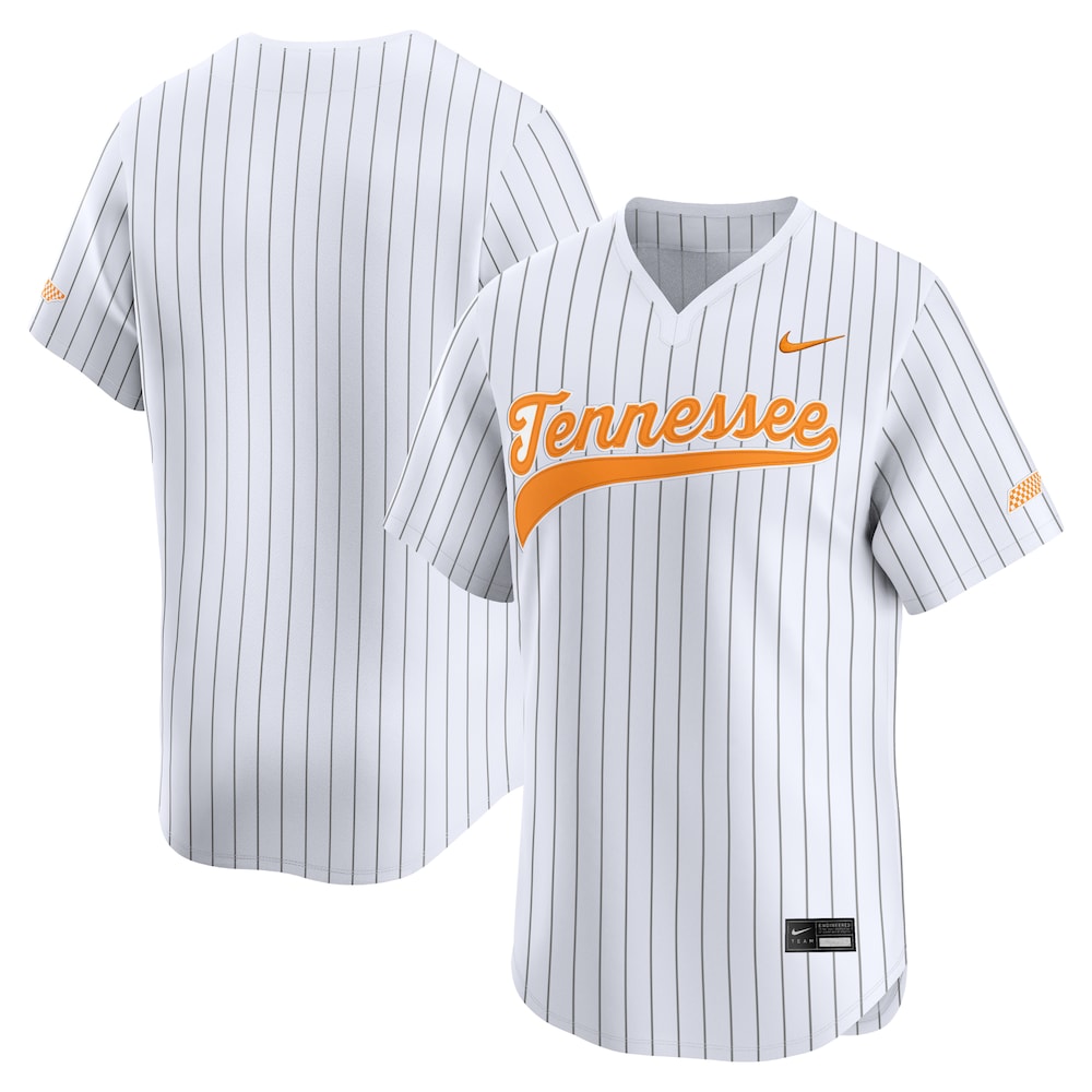 White Tennessee Volunteers College Baseball Limited Jersey - retro stitched baseball jersey for White Tennessee fans