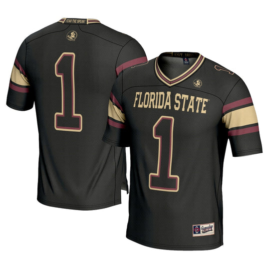 Gameday Greats 1 Black Florida State Seminoles Football Jersey - retro stitched football jersey for Gameday Greats fans