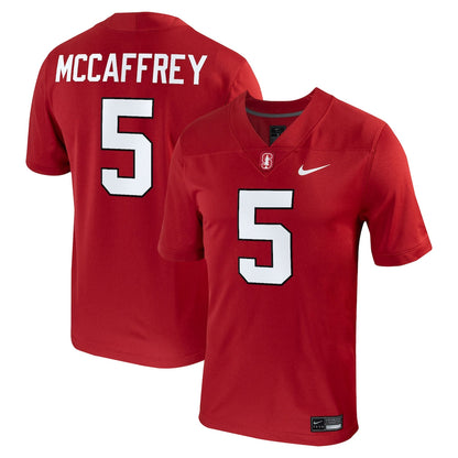 Christian Mccaffrey Cardinal Stanford Cardinal Player Game Jersey - retro stitched jersey jersey for Christian Mccaffrey fans