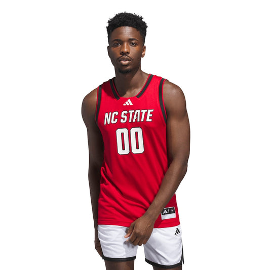 #00 Red NC Replica Swingman Jersey rtj college 515
