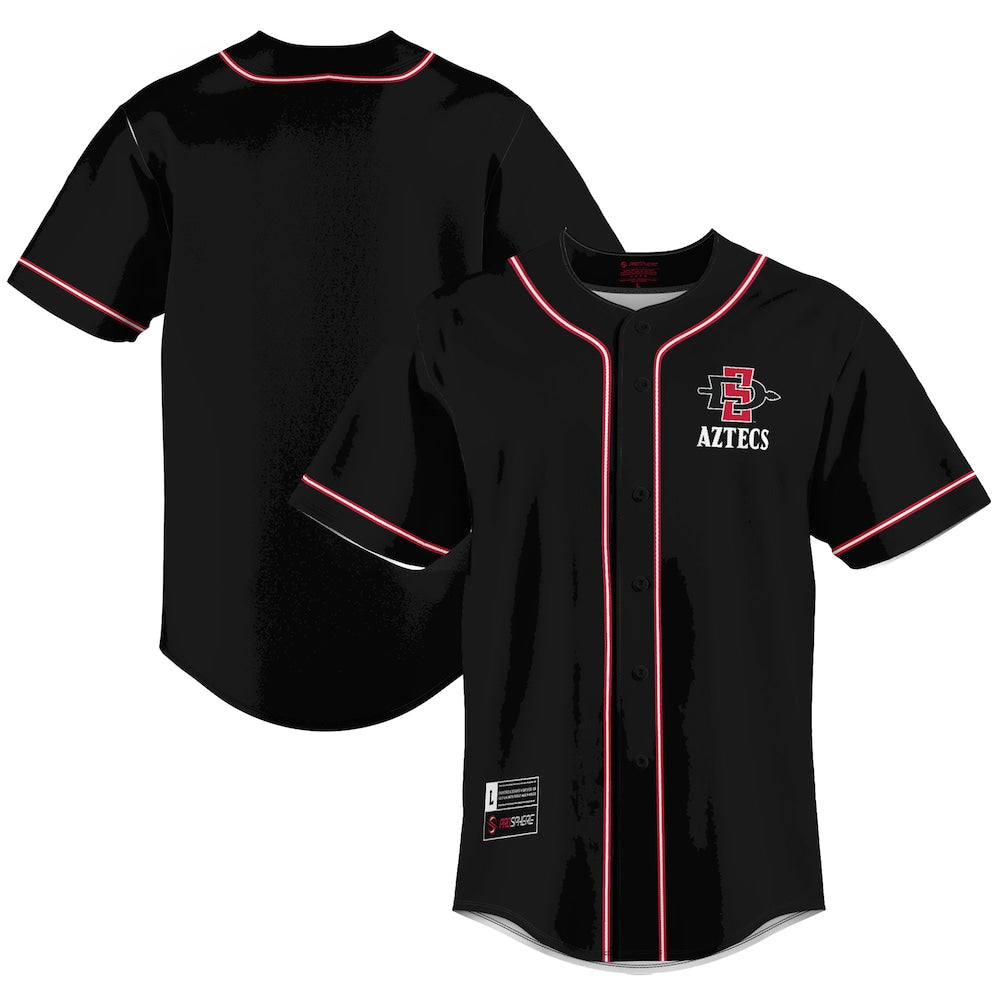 Gameday Greats Scarlet San Diego State Aztecs Lightweight Baseball Jersey - retro stitched baseball jersey for Gameday Greats fans