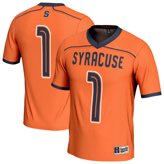 Gameday Greats Orange Syracuse Orange Lightweight Lacrosse Fashion Jersey - retro stitched jersey jersey for Gameday Greats fans