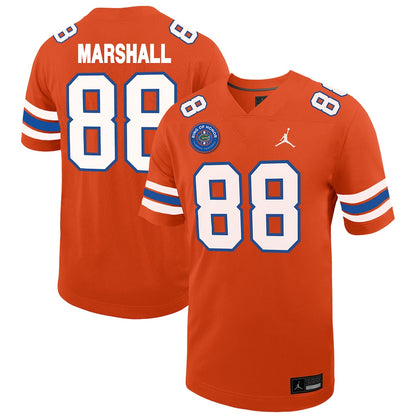 Jordan Brand Wilber Marshall Orange Florida Gators Ring Of Honor Untouchable Replica Jersey - retro stitched jersey jersey for Jordan Brand fans