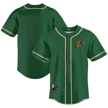 Gameday Greats Green Florida Am Rattlers Lightweight Baseball Jersey - retro stitched baseball jersey for Gameday Greats fans