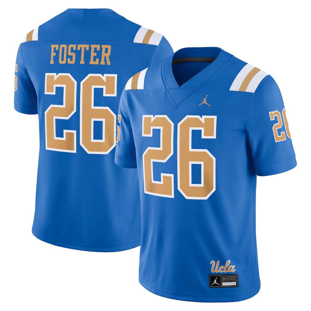 Jordan Brand Deshaun Foster Blue Ucla Bruins Alumni Home Game Jersey - retro stitched jersey jersey for Jordan Brand fans